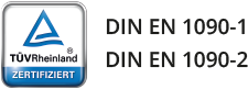 TÜV Rheinland zertifiziert nach DIN EN 1090-1 und DIN EN 1090-2